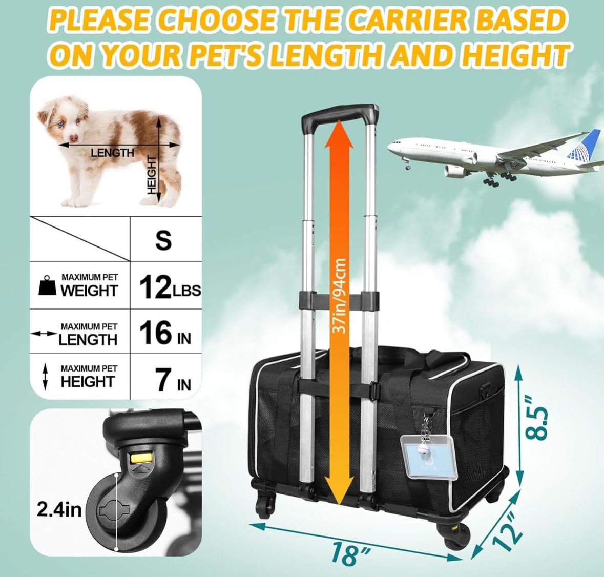New Pet Carrier