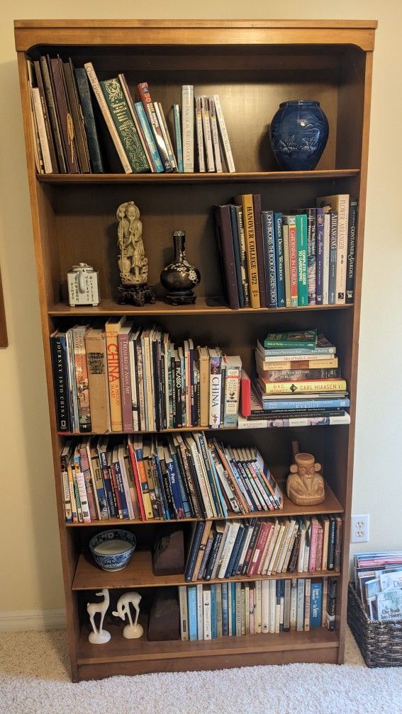 Solid Wood Bookcase