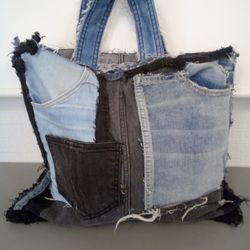 Denim Jean Bag