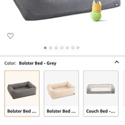 Two Bark Bolster Dog Beds