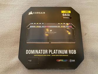 CORSAIR Dominator Platinum RGB 64GB DDR5 w/ Warranty!