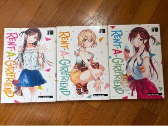 First three Rent A Girlfriend Mangas