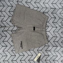 Dark Oatmeal Fear of God Essentials Shorts