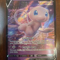 Pokemon Mew V 60/159 Ultra Rare Holo Crown Zenith NM/M PACK FRESH