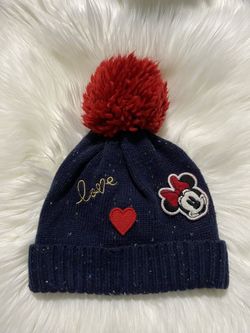 Disney GAP Minnie Mouse Beanie For Toddler Girl Size S/M