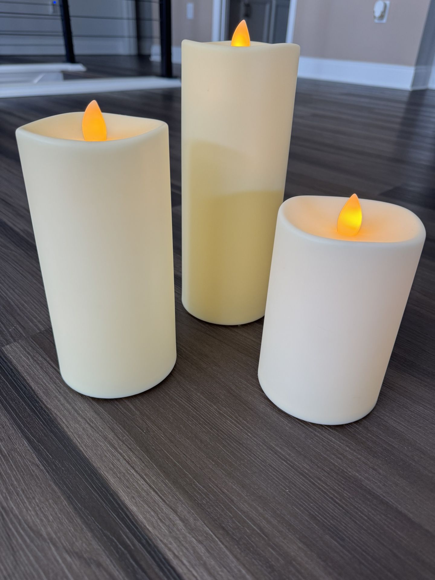Led Candles Set Of 3