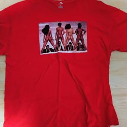 Hip Hop Shirt Red Xl 
