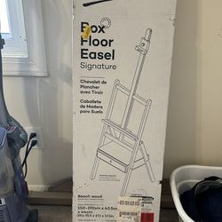 Painting Easel- Brand New Box Floor Easel. Still In Box