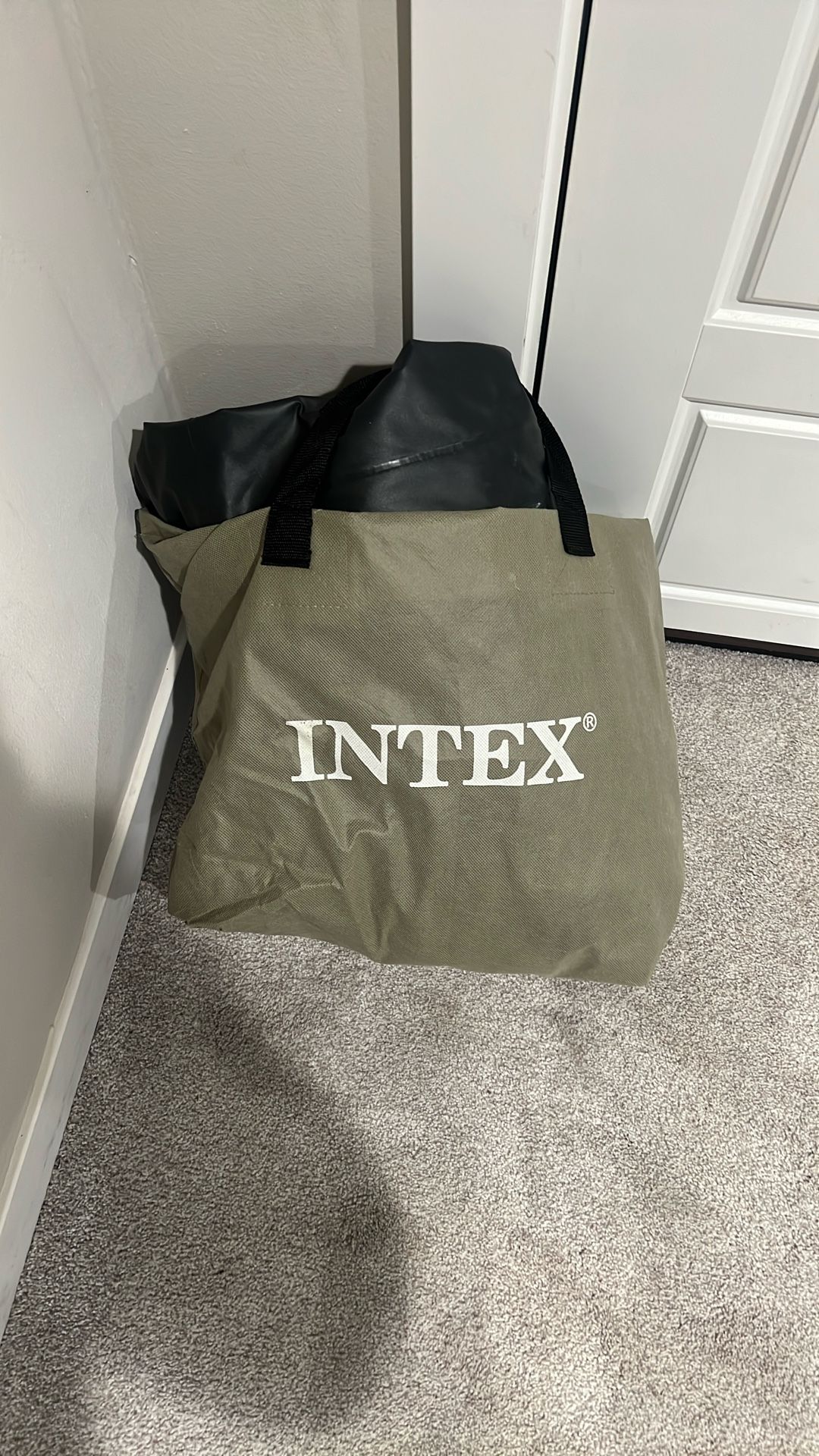 Intex Queen Size Air Mattress (has A Small Leak)