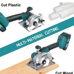 20V MAX Mini Circular Saw(1 * 2.0Ah Battery ),6900RPM Cordless Circular