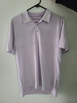 Chap's Golf Men's Polo Shirt Lavender Purple Size Medium