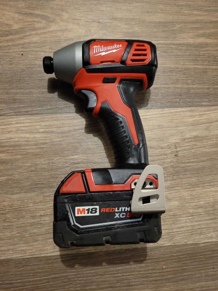 Inpact Drill 18v Battery Used 5.0