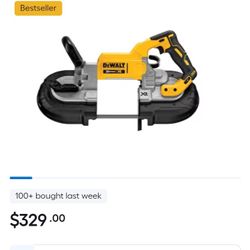 Dewalt 20 Volt Xr Deep Cut Band Saw