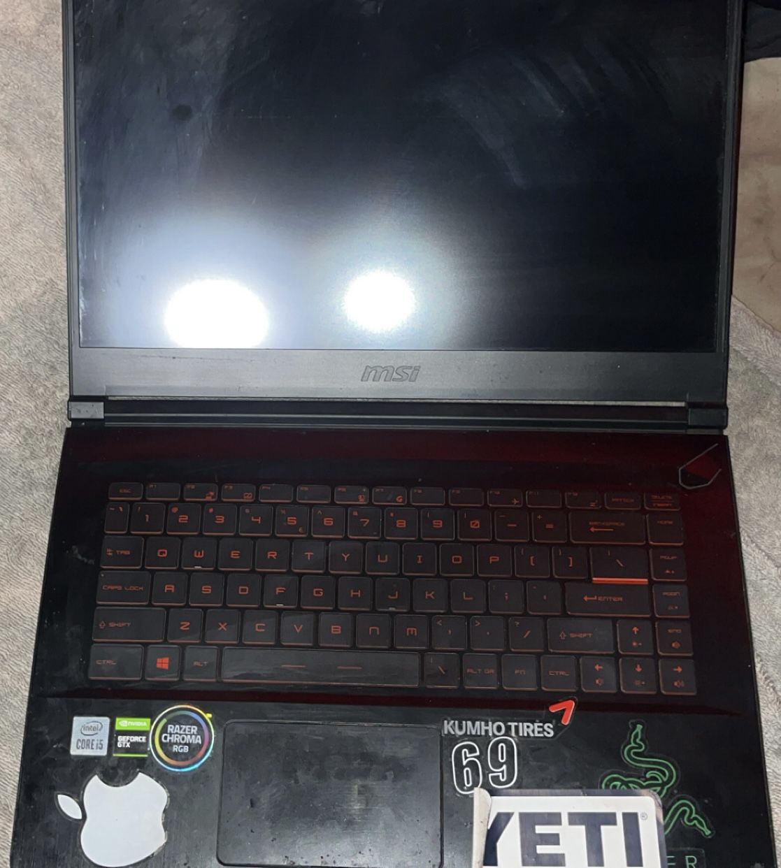 MSI GAMING LAPTOP 