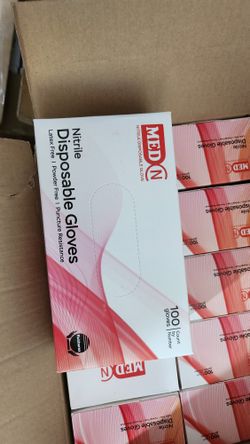 One Case Of Nitrile Disposal 1000 Gloves Latex/Powder Free Small