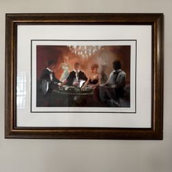 Limited Edition Framed Art – “High Stakes” – 728/2250 – $165 OBO