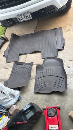 2020 Chevy 3500 mats, front and back