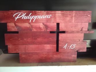 Custom wood signs