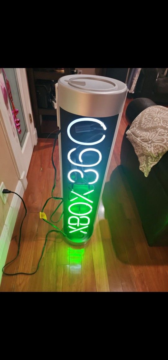Xbox 360 Store Neon Sign Original From Gamestop