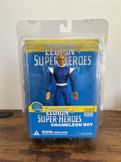 DC Direct Legion of Super Heroes Chameleon Boy  Action Figure (2003) New