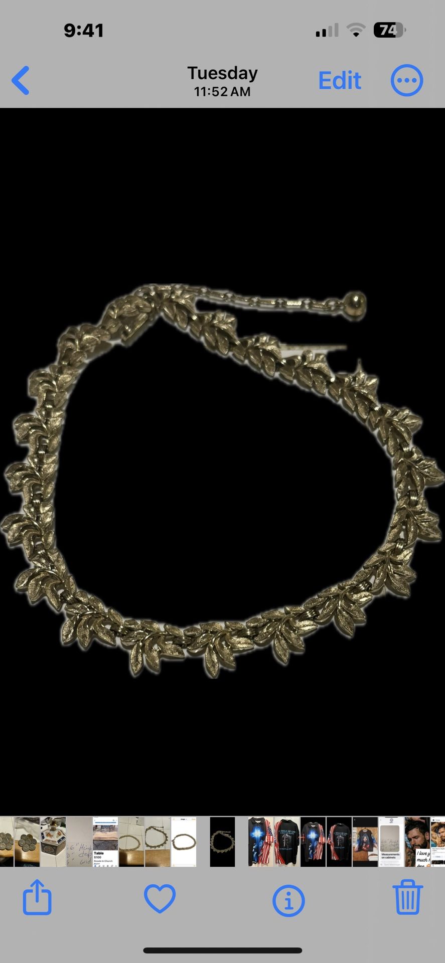 Vintage Trifari Choker