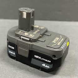 RYOBI 18V Lithium Ion 4Ah Battery
