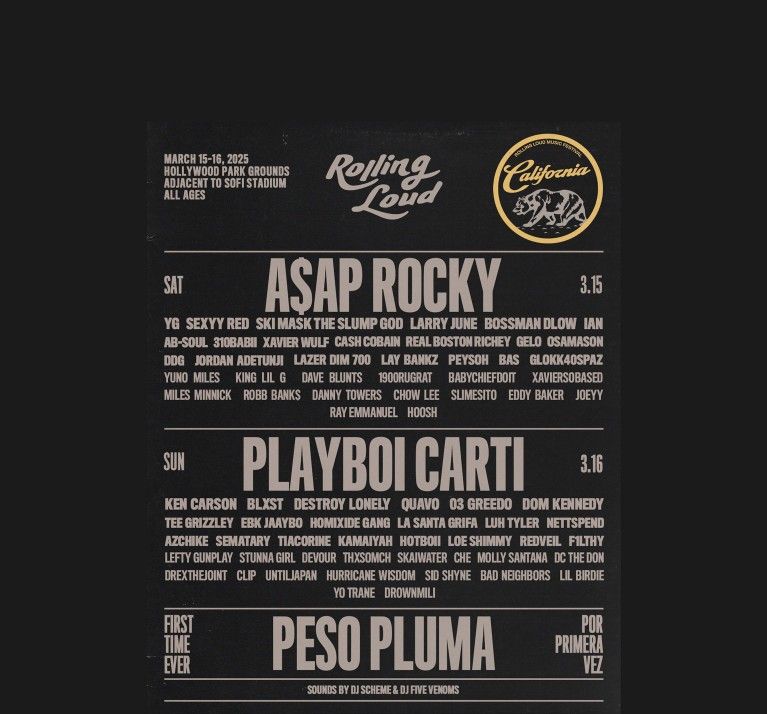 2 Tickets To Rolling Loud