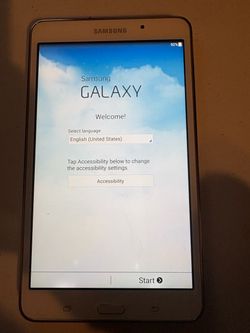Samsung Galaxy Android Tablet