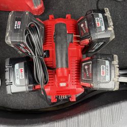 Milwaukee Batteries And Charger