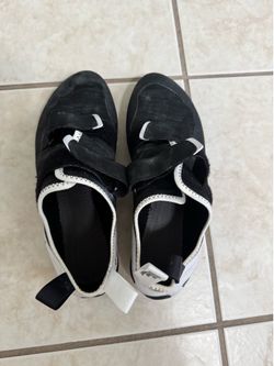 Black diamond rock climbing shoes
