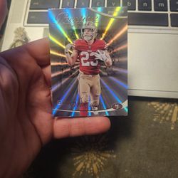 Christian McCaffrey Football Card