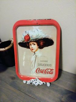 Vintage 1971 Coca Cola tray