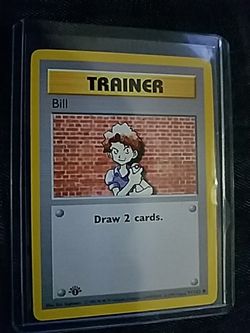 First Edition Bill POKEMON