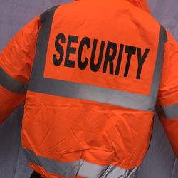 Visibility Security Rain Jacket 