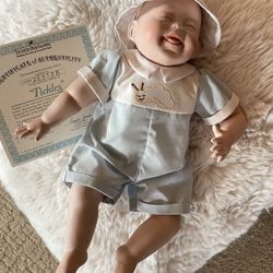Collectible Porcelain Doll - $35