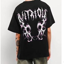 New Men L or Unisex Zumiez Vitriol Cyber Slay Sword T-Shirt Tee Vs