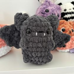 Chubby Bat Crochet Plushie