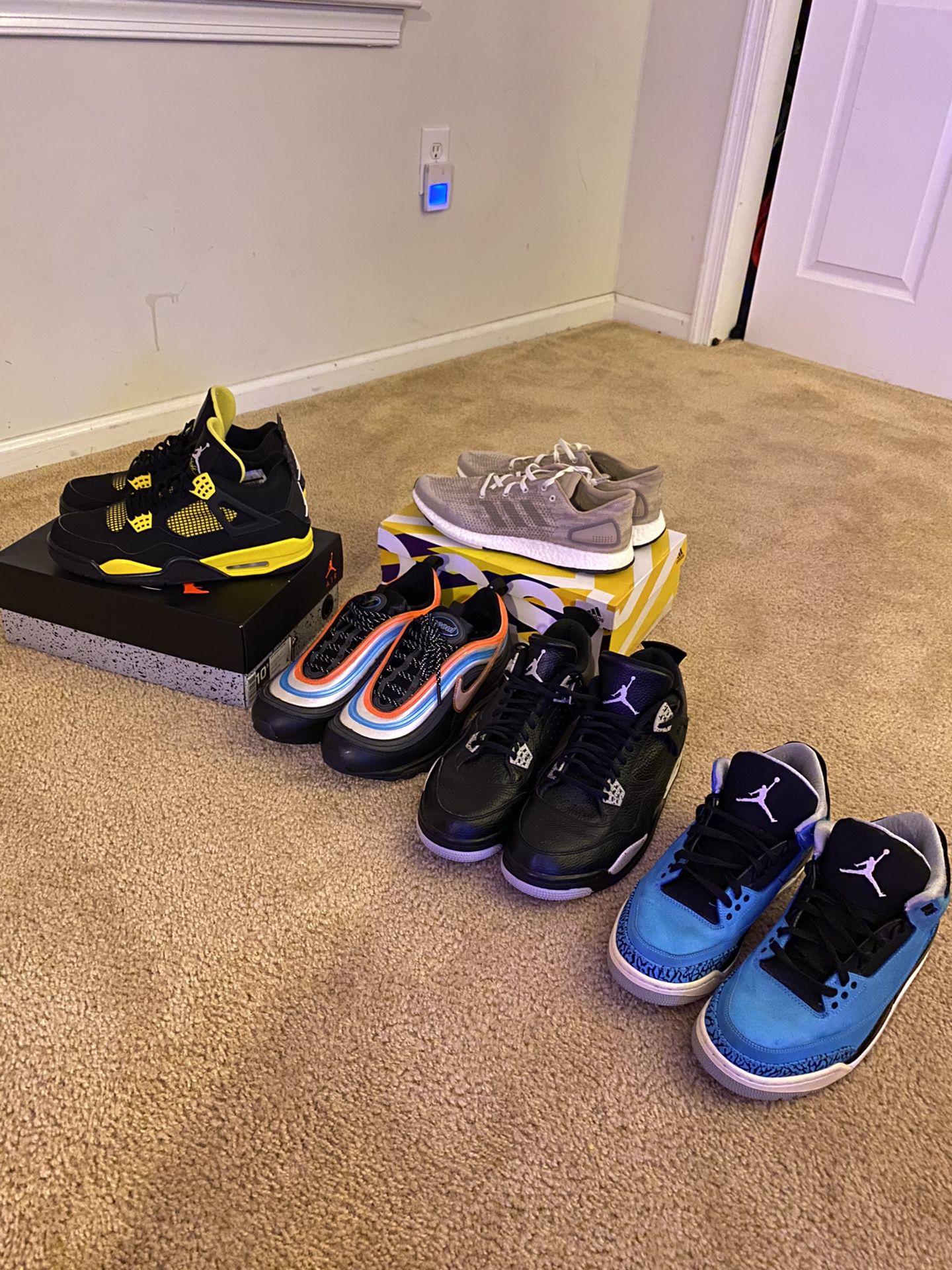 Jordan Nike And Adidas Bulk deal Size 10-12