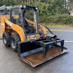 Hydraulic Grapple Front Loader For Skidsteer 