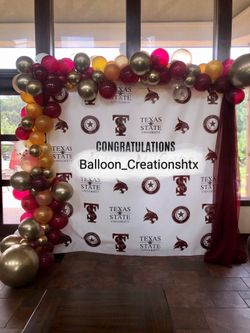 Balloon garland 10×10
