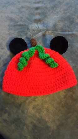 Pumpkin hat great photo prop