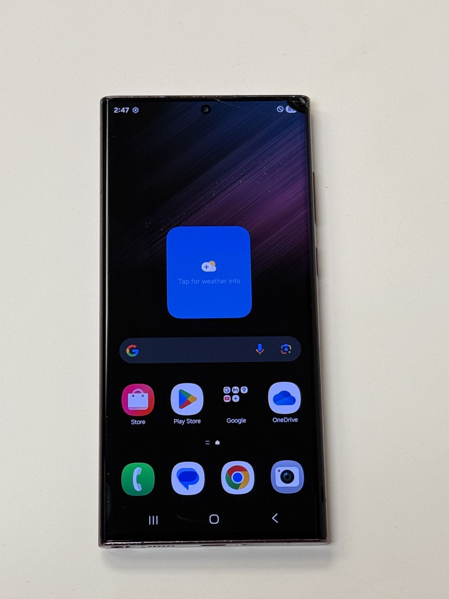 Samsung Galaxy S22 Ultra 5G 6.8” UNLOCKED Desbloqueado Liberado T-Mobile Metro Boost Cracked Edge