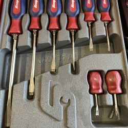 Snap On 8pc Screwdriver Set.  
