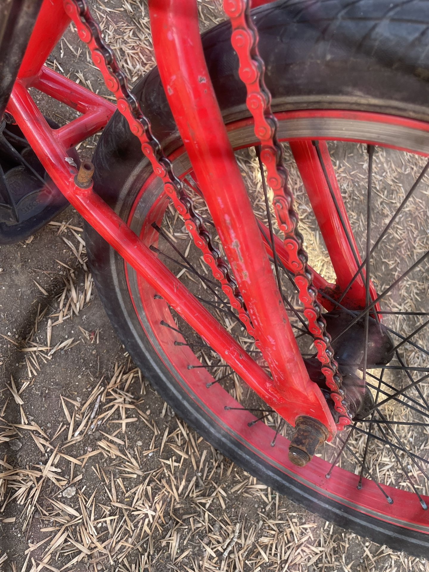 Fit Bike Co Red Bmx