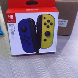 Nintendo Switch Joy-Con Pair, Neon Blue & Neon Yellow