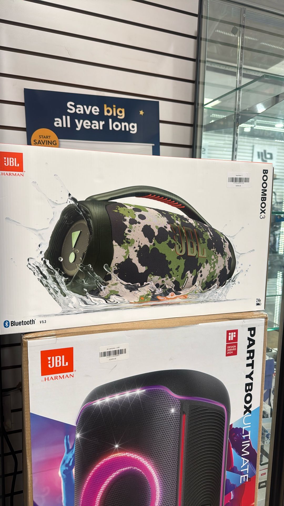 Boombox 3 JBL Speaker ( Payments Available)