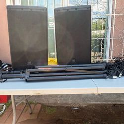 JBL EON612 PROFESSIONAL Two-Way 1000Watt Powered Speaker | PAIR 