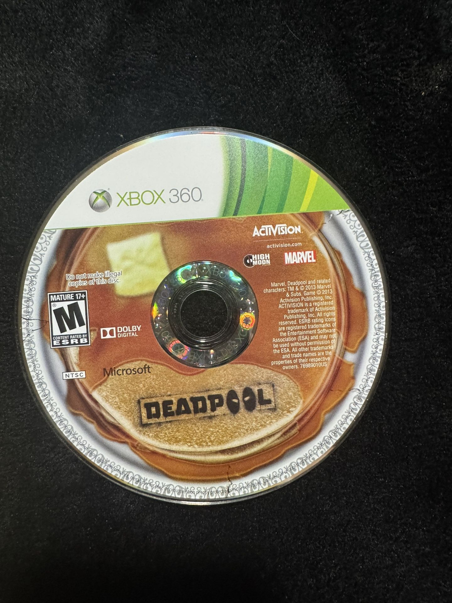 Deadpool Xbox 360 Game