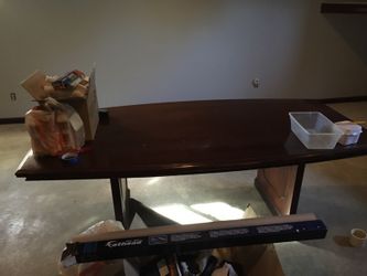 Conference table solid wood