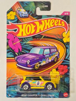 HOT WHEELS EASTER/SPRING SERIES . MINI COOPER S CHALLENGE .